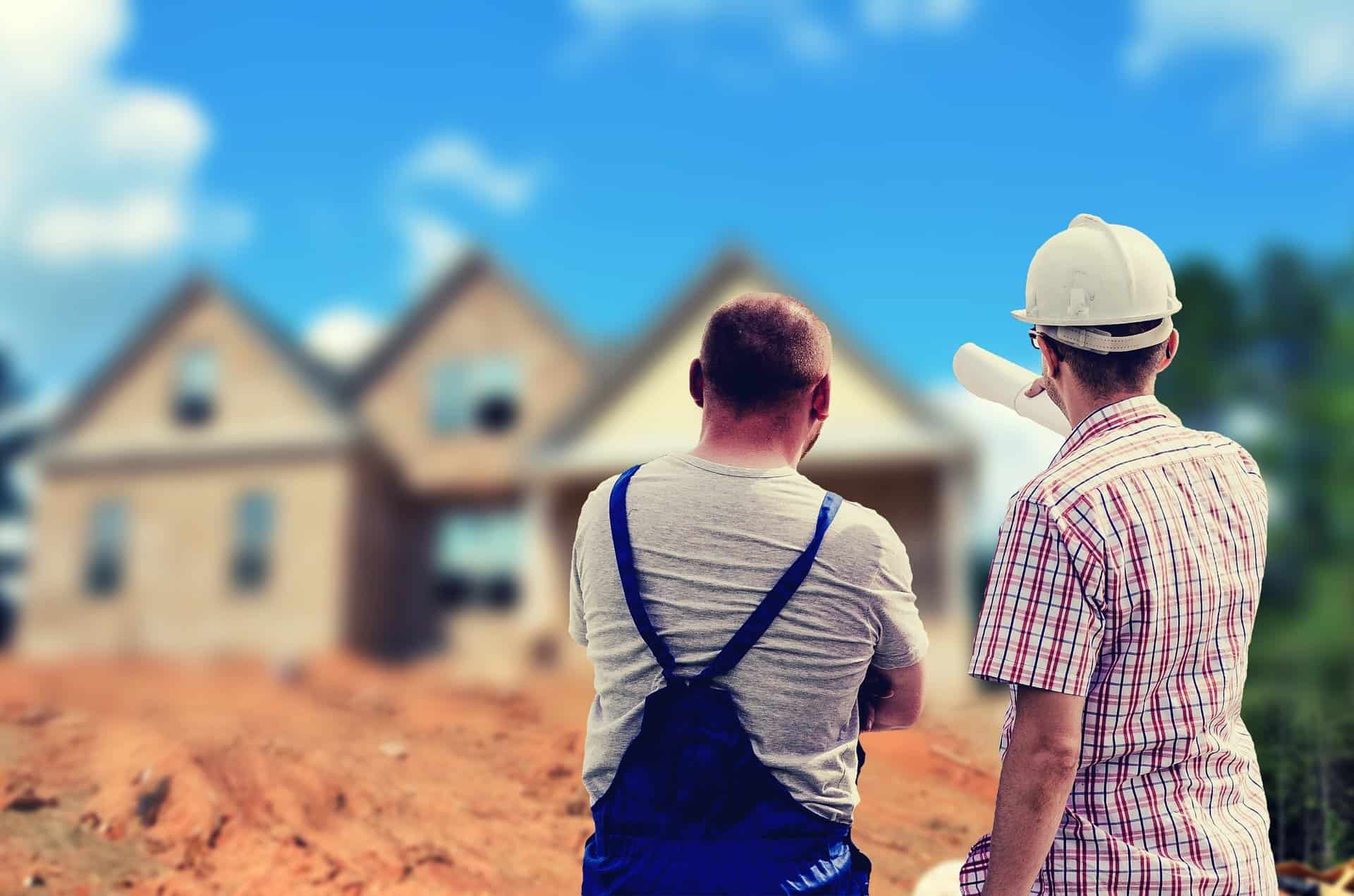 A residential development under construction