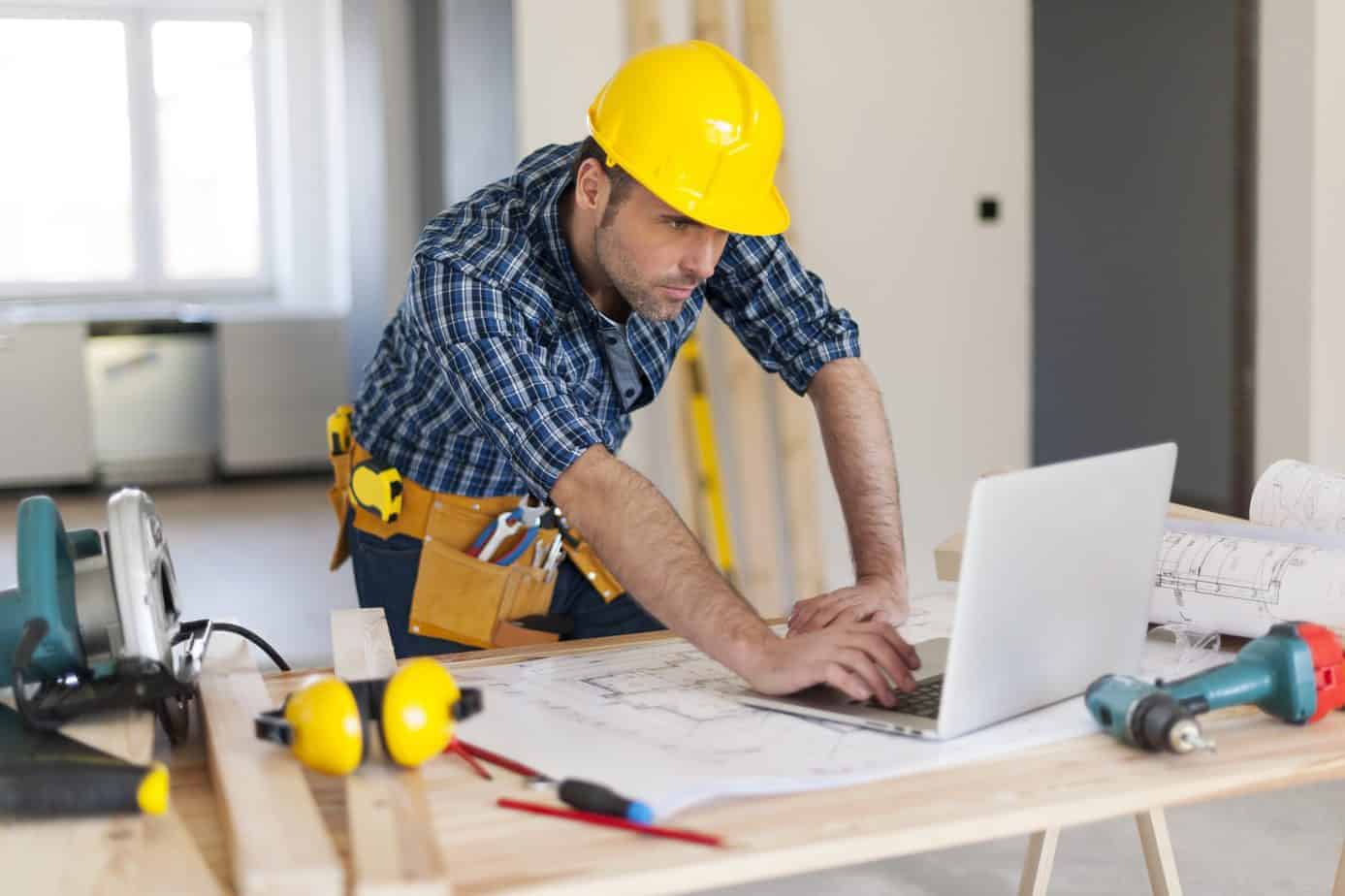 Tools down on site while a construction project waits